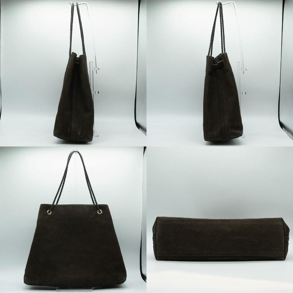 Louis Vuitton Bag Monogram Shopping Tote Brown Ellipse Leather - Picture 1 of 5